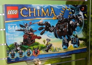 LEGO Chima Gorzan's Gorilla Striker 70008 Box