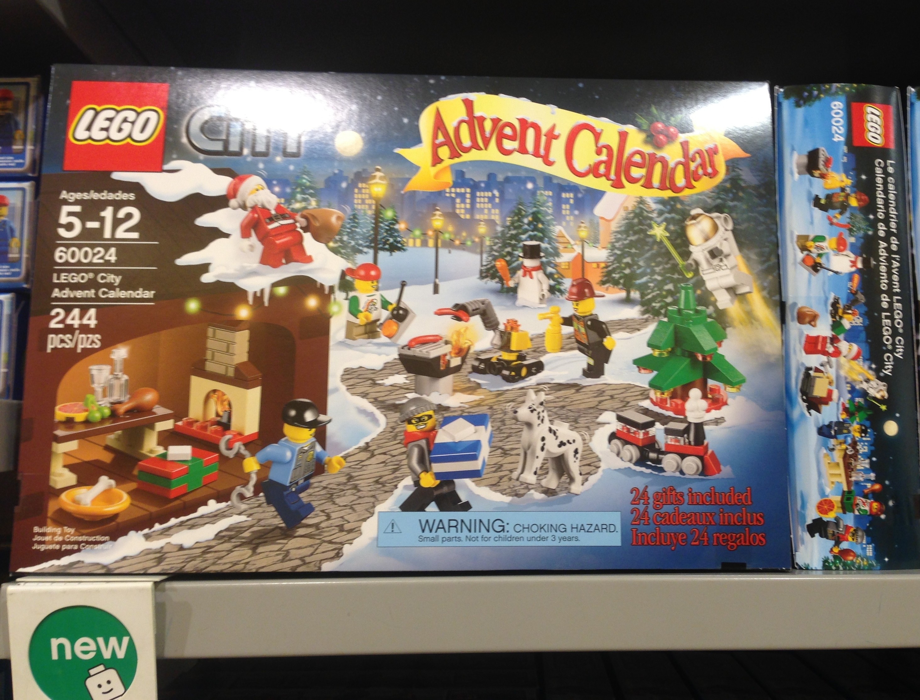 2013 LEGO City Advent Calendar 60024 Set Released in Stores! Bricks