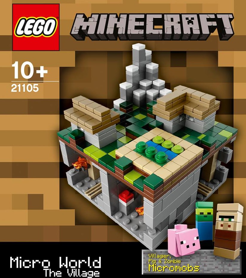 LEGO Minecraft The Village & The Nether Micro Sets Up for Order! - Bricks and Bloks