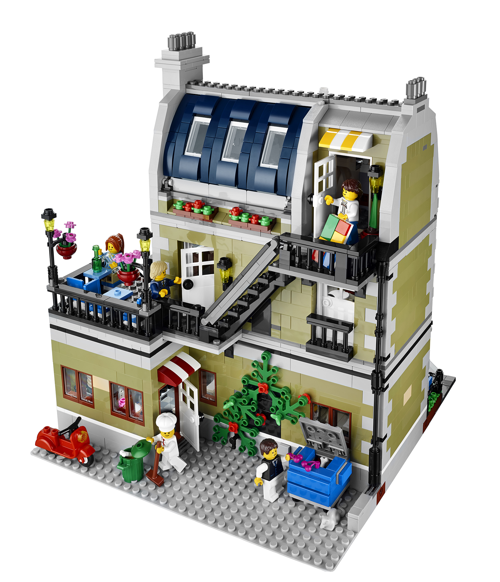 2014 LEGO Parisian Restaurant 10243 Modular Building Photo Preview! - Bricks and Bloks