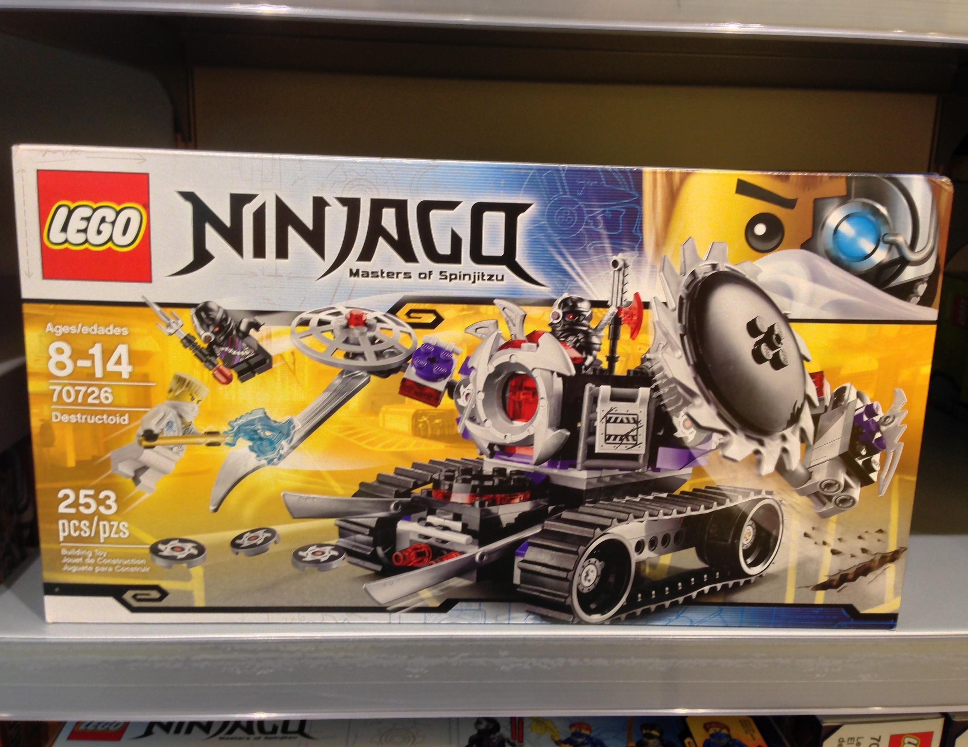2014 LEGO 70726 Destructoid Ninjago Set Released in Stores! - Bricks and Bloks