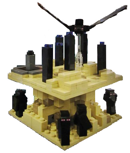lego minecraft micro world the end