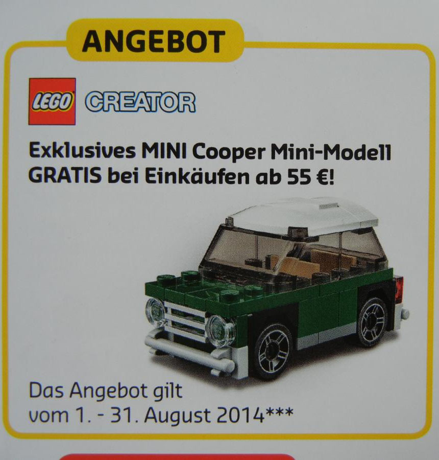 Alvorlig Forløber farve Mini LEGO Mini Cooper 40109 Polybag Promo Revealed! - Bricks and Bloks