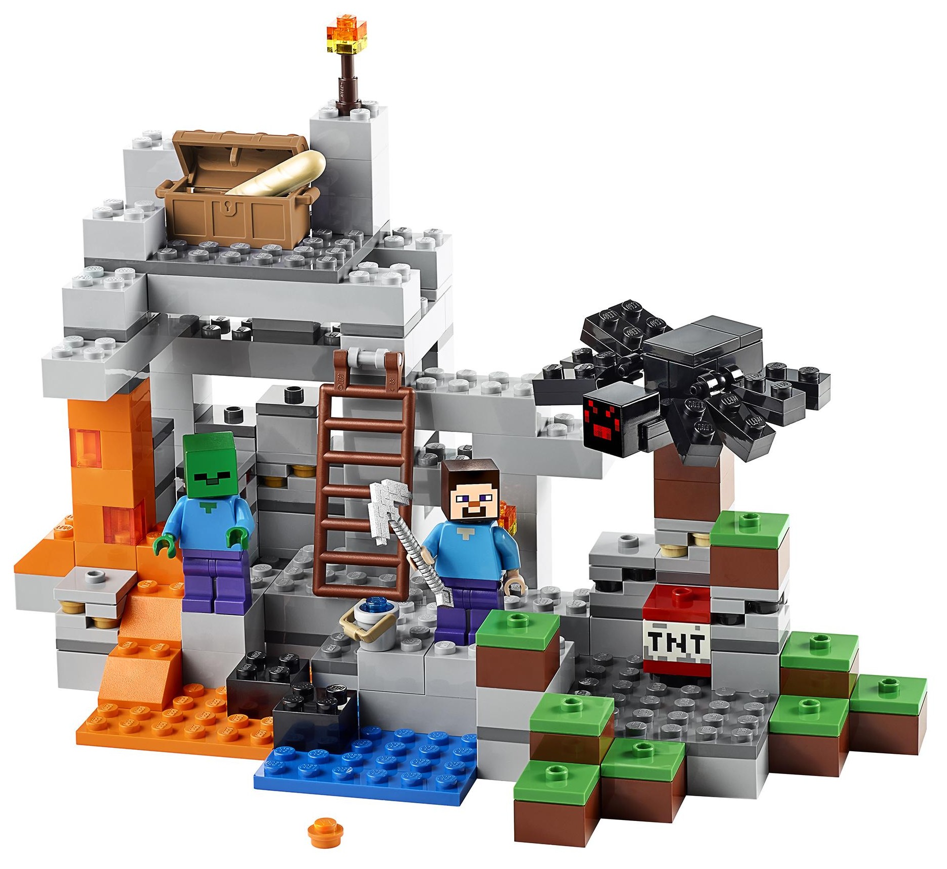 LEGO Minecraft The Cave & The Farm Revealed! 21113 21114 - Bricks and Bloks