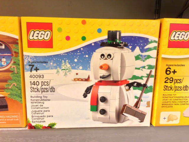 LEGO Snowman 40093 Set Box