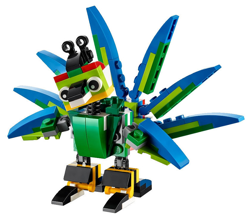 2015 LEGO Creator Rainforest Animals 31031 Set Revealed! - Bricks and Bloks