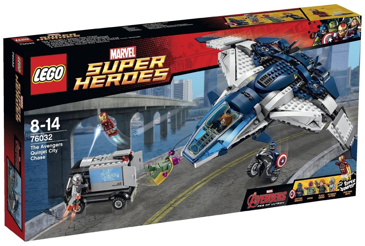 LEGO Avengers Quinjet City Chase 76032 Hi-Res Photos! - Bricks and Bloks