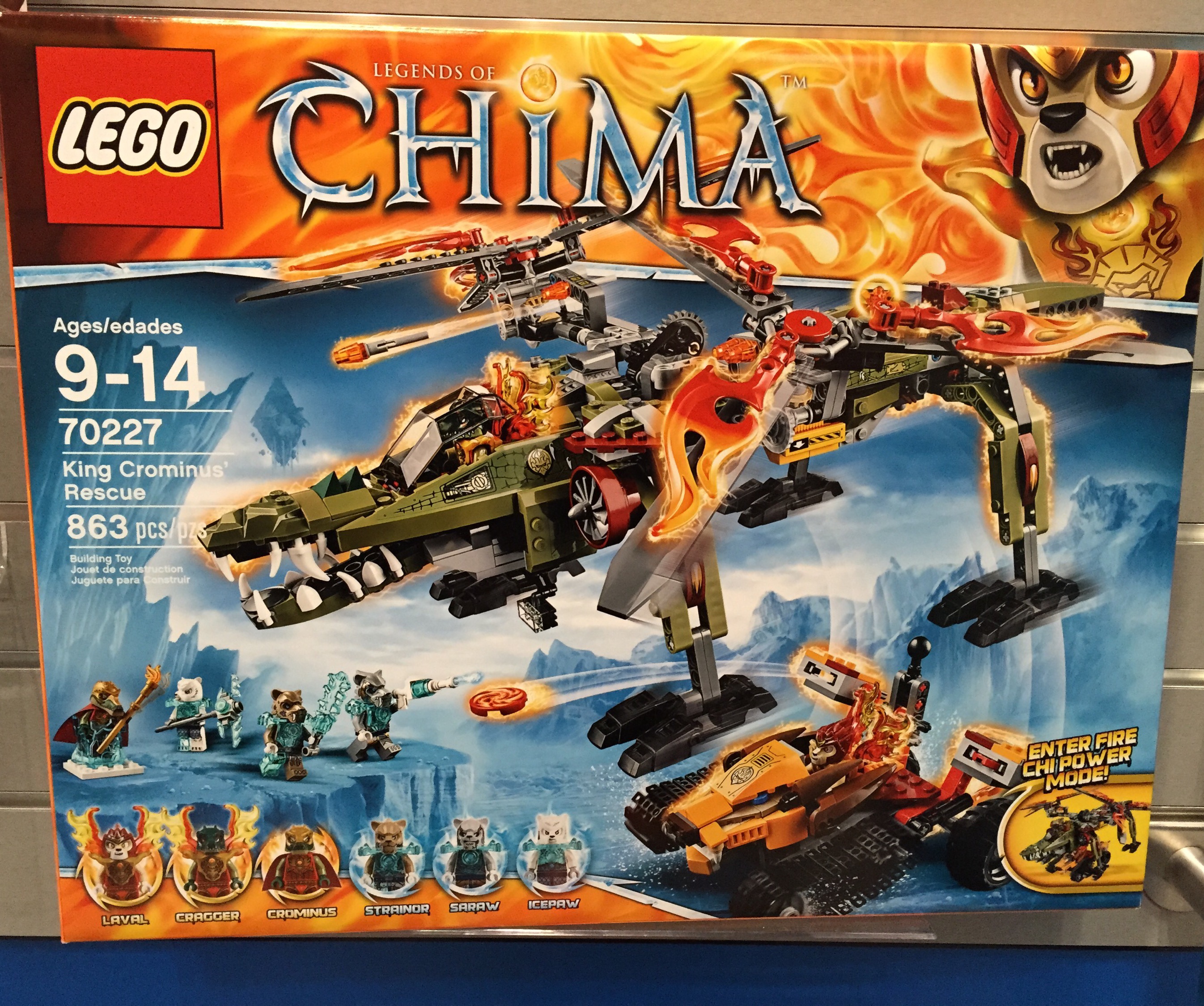 lego chima cragger's fire striker