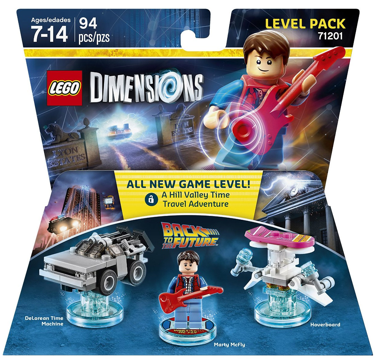 LEGO Dimensions Back to the Future Level Pack Revealed! - Bricks and Bloks