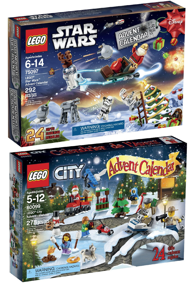 LEGO 2015 Advent Calendars Up for Order Early Bricks and Bloks
