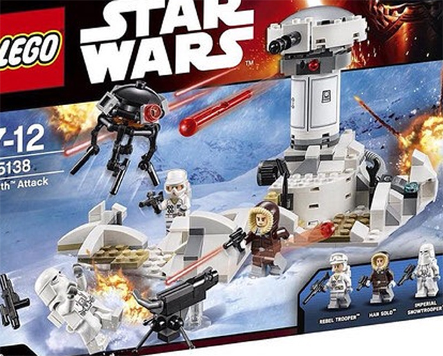 lego hoth attack 75138