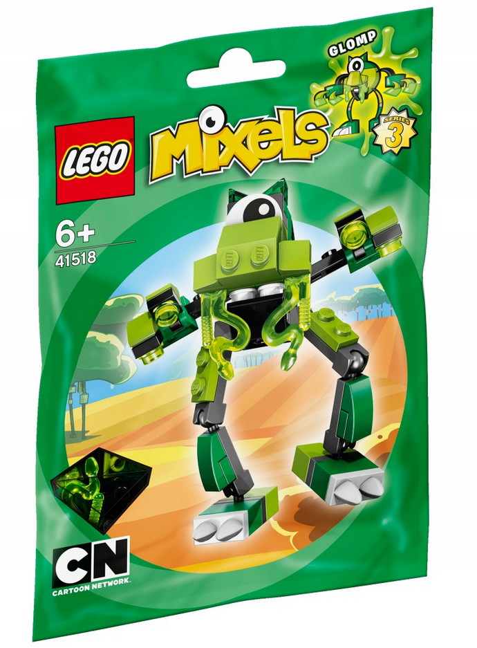 LEGO Mixels Series 3 Green Tribe Glorp Corp Figures Photos! - Bricks ...